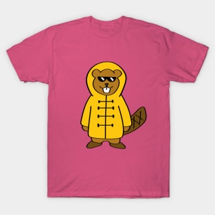 Raincoat Squirrel T-Shirt